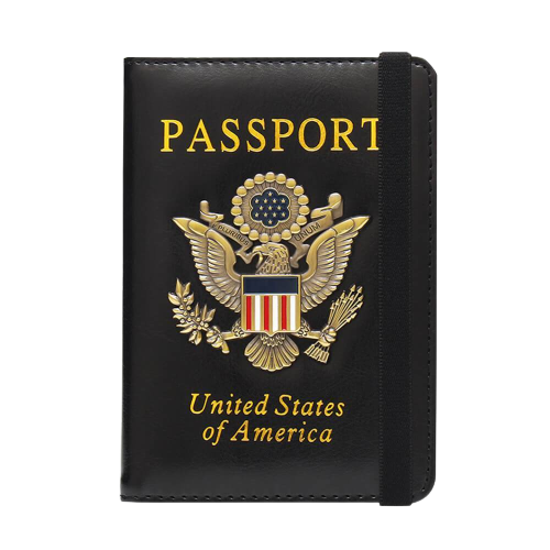 Personalized Leather Passport Holder, Travel Wallet, Passport Case